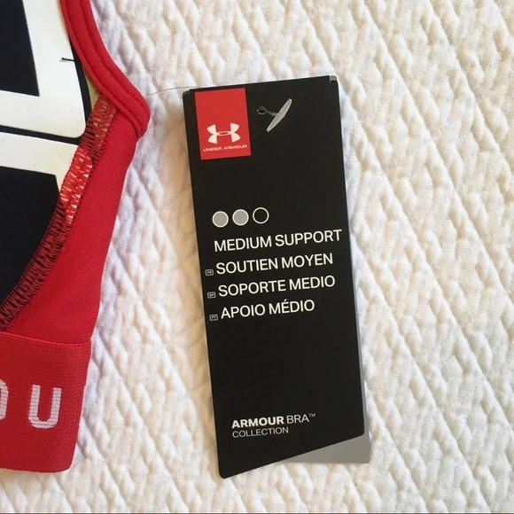 NWT Under Armour USA Sports Bra - Picture 7 of 11